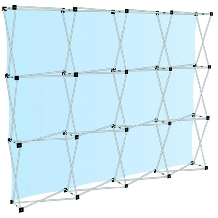 Testrite Visual Products Collage Pop-Up Frames 4 X 3 Collage Pop-Up- Silver LG43